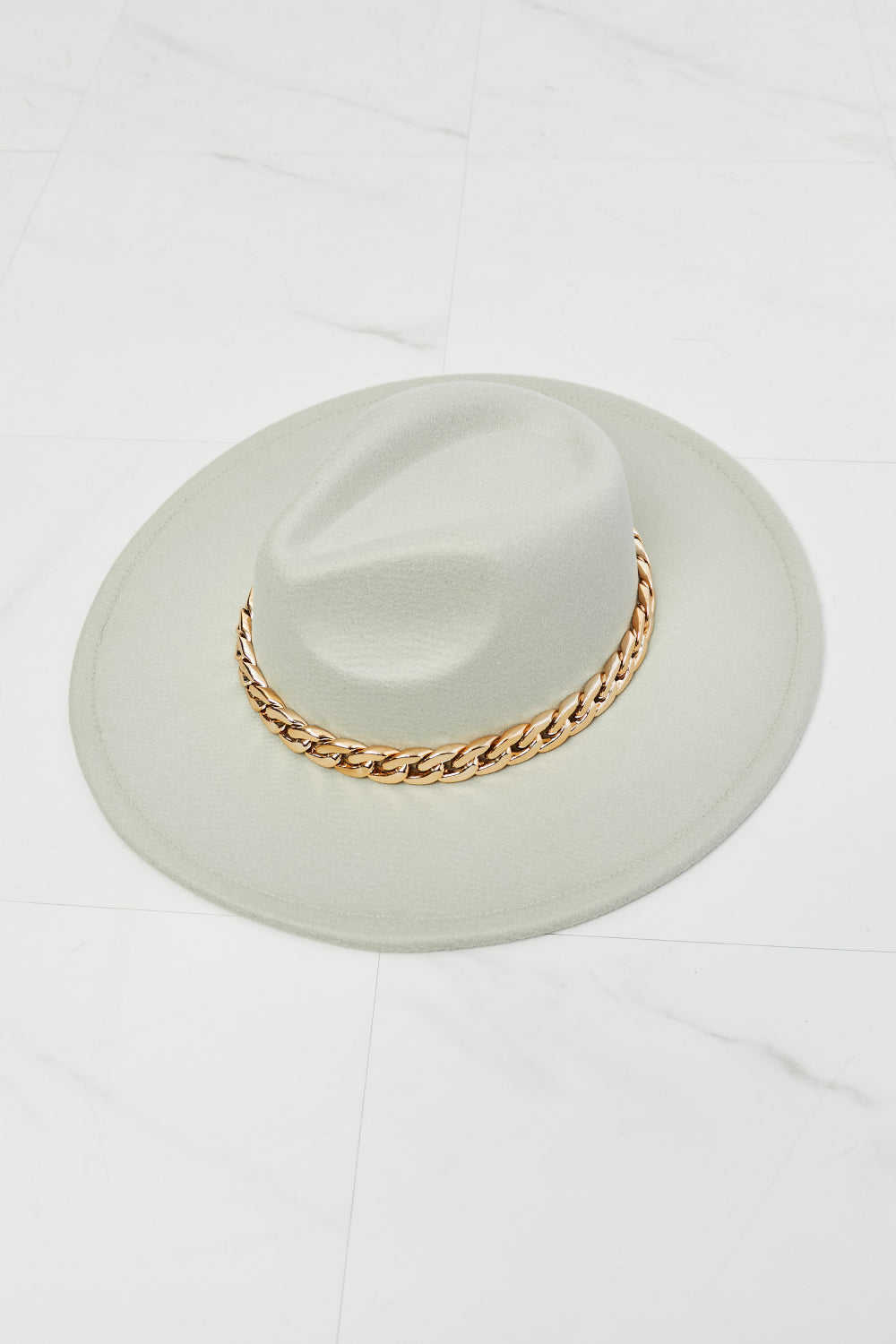Fame Keep Your Promise Fedora Hat in Mint - Scarvesnthangs