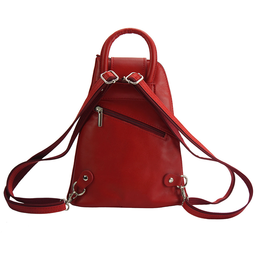 Michela leather Backpack - Scarvesnthangs