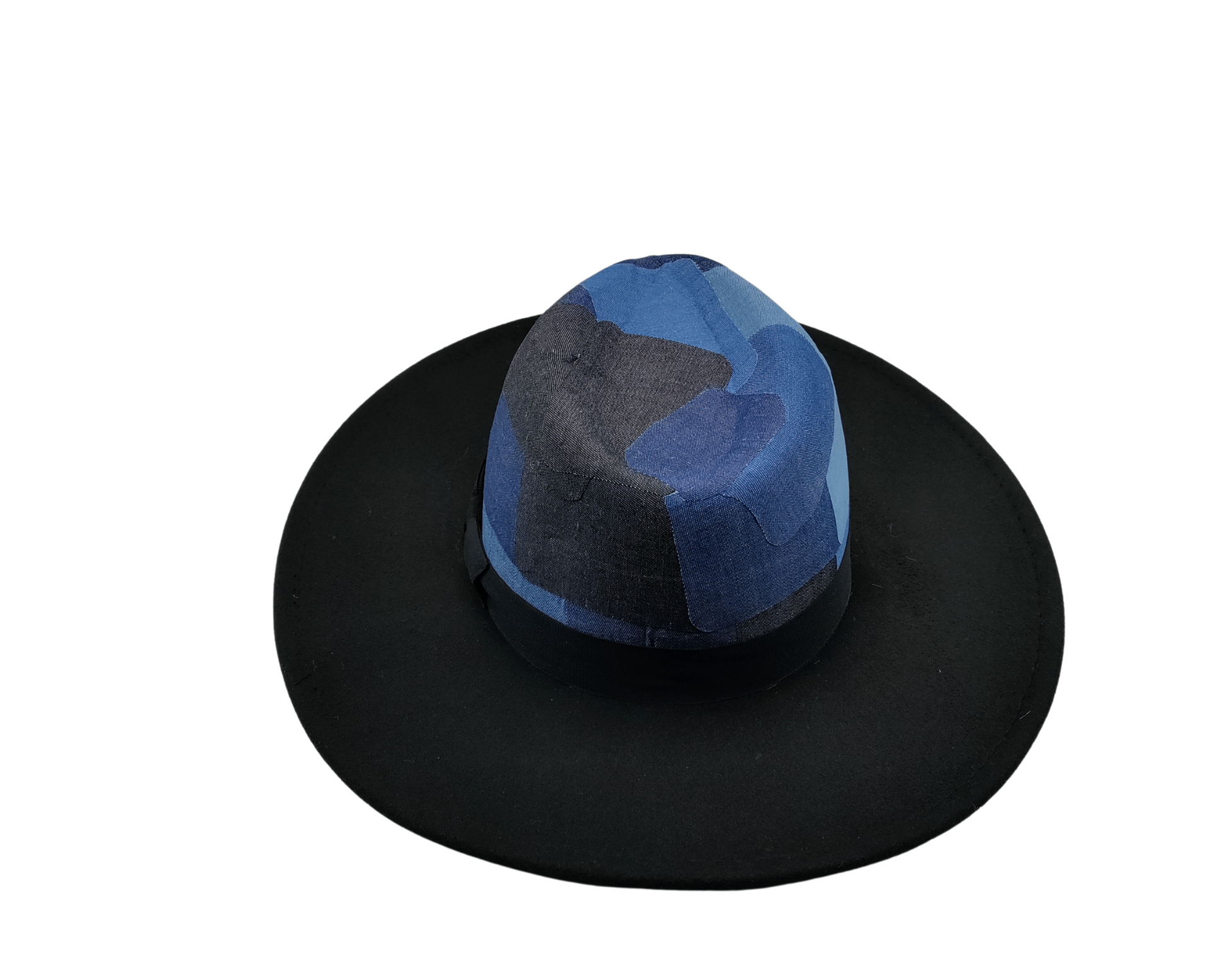 El StCyr| Denim Crown Fedora-2