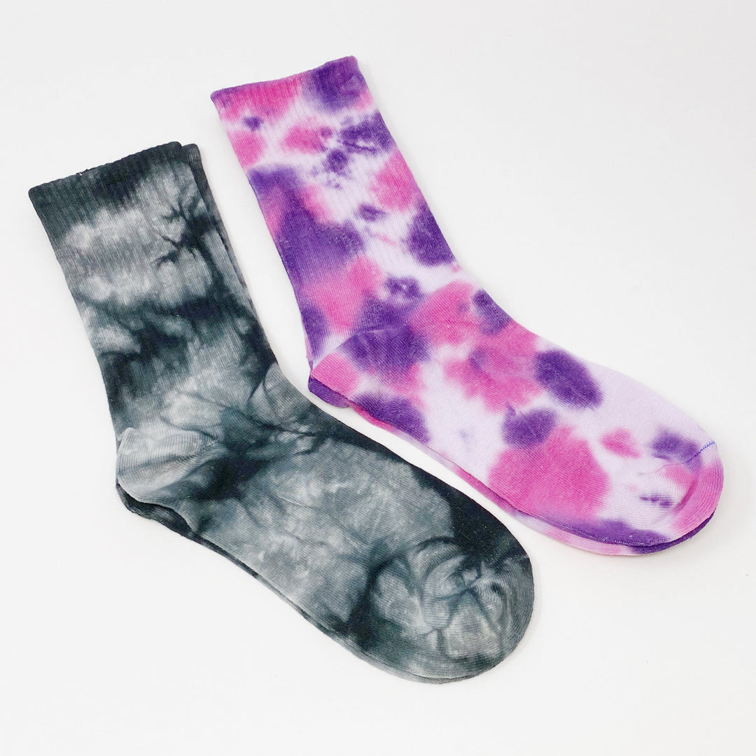 Free Mind Tie Dye Socks Set - Scarvesnthangs