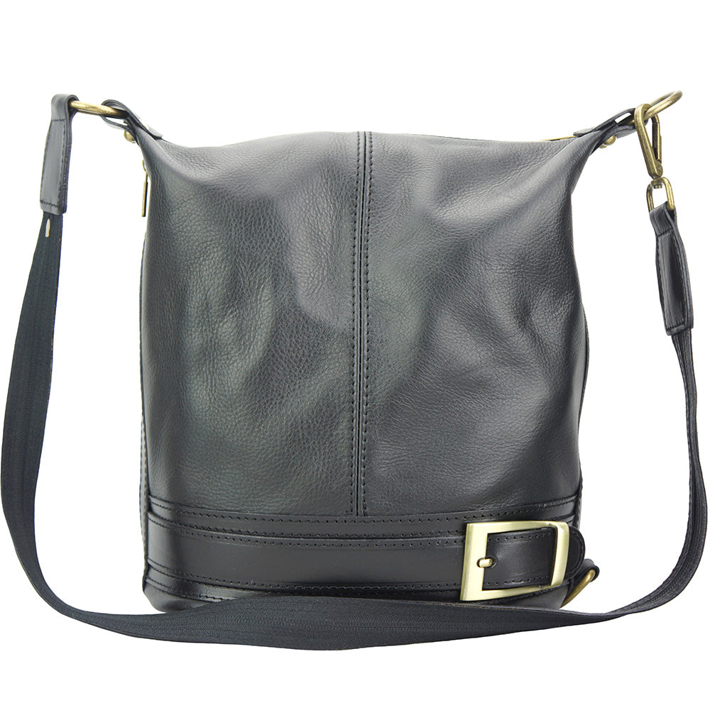 Caterina leather bucket bag - Scarvesnthangs