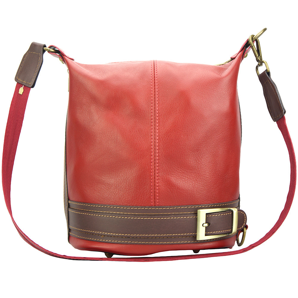 Caterina leather bucket bag - Scarvesnthangs