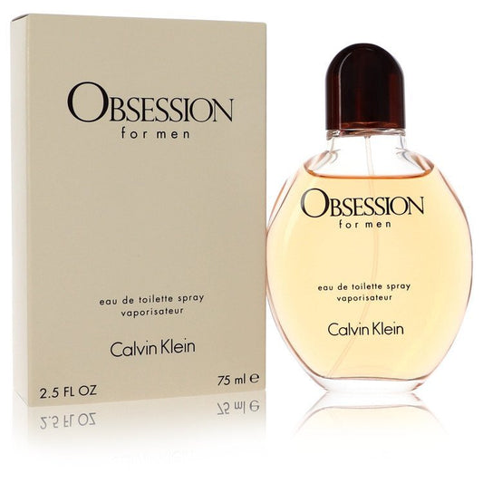 Obsession by Calvin Klein Eau De Toilette Spray 2.5 oz (Men) - Scarvesnthangs
