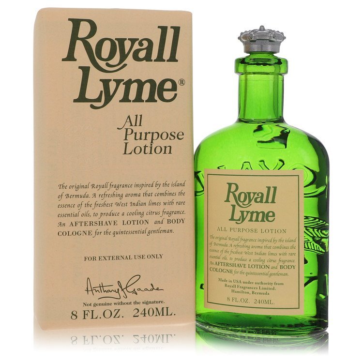 Royall Lyme by Royall Fragrances All Purpose Lotion / Cologne 8 oz (Men) - Scarvesnthangs