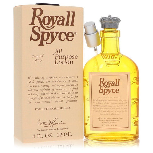 Royall Spyce by Royall Fragrances All Purpose Lotion / Cologne 4 oz (Men) - Scarvesnthangs