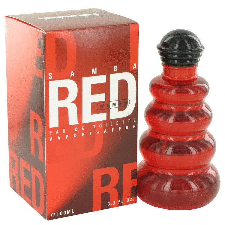 Samba Red by Perfumers Workshop Eau De Toilette Spray 3.4 oz (Women) - Scarvesnthangs