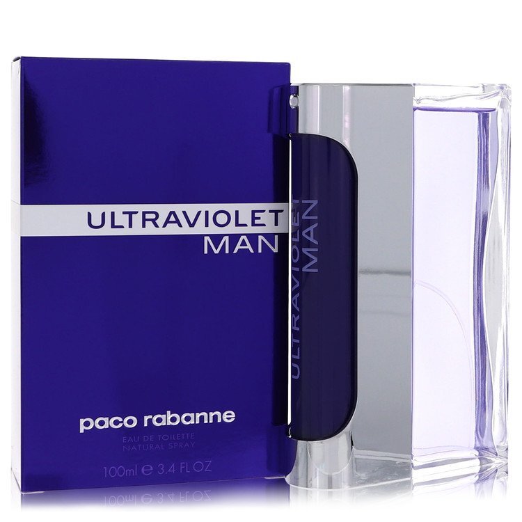 ULTRAVIOLET by Paco Rabanne Eau De Toilette Spray 3.4 oz (Men) - Scarvesnthangs