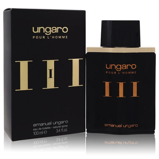 Ungaro Iii by Ungaro Eau De Toilette Spray (New Packaging) 3.4 oz (Men) - Scarvesnthangs