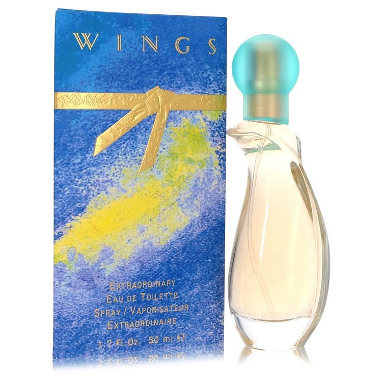 Wings by Giorgio Beverly Hills Eau De Toilette Spray 1.7 oz (Women) - Scarvesnthangs