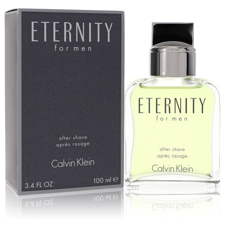 ETERNITY by Calvin Klein After Shave 3.4 oz (Men) - Scarvesnthangs