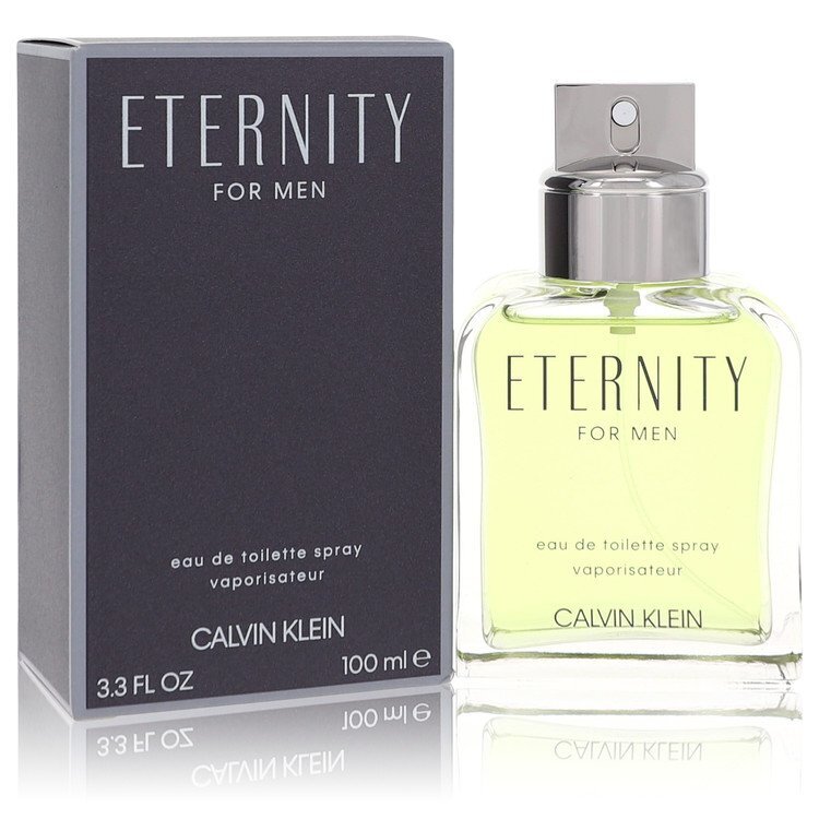 ETERNITY by Calvin Klein Eau De Toilette Spray 3.4 oz (Men) - Scarvesnthangs