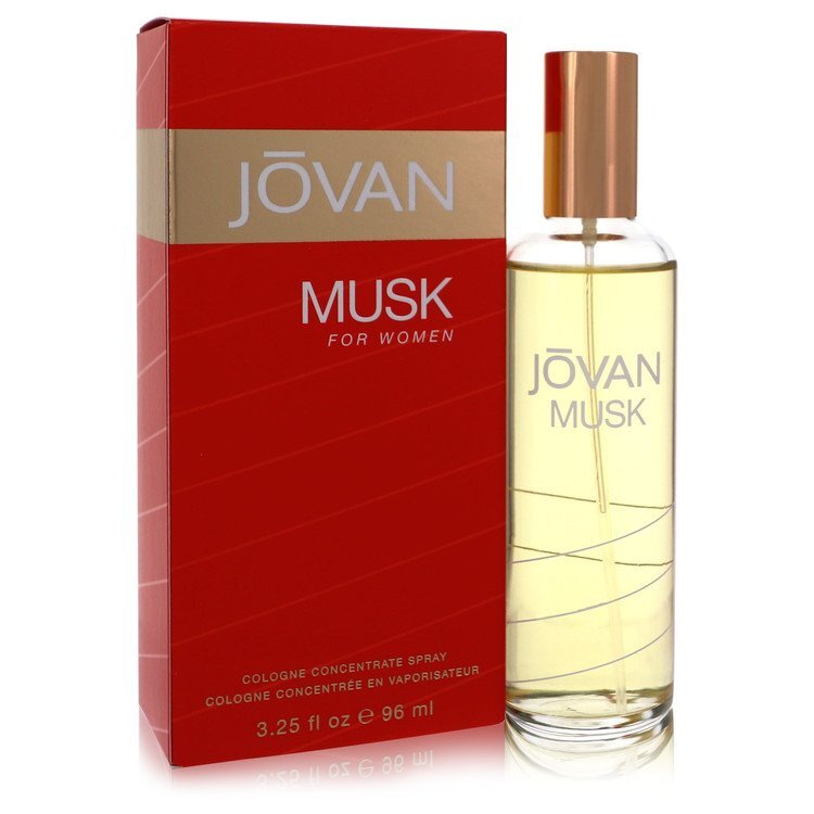 Jovan Musk by Jovan Cologne Concentrate Spray 3.25 oz (Women) - Scarvesnthangs