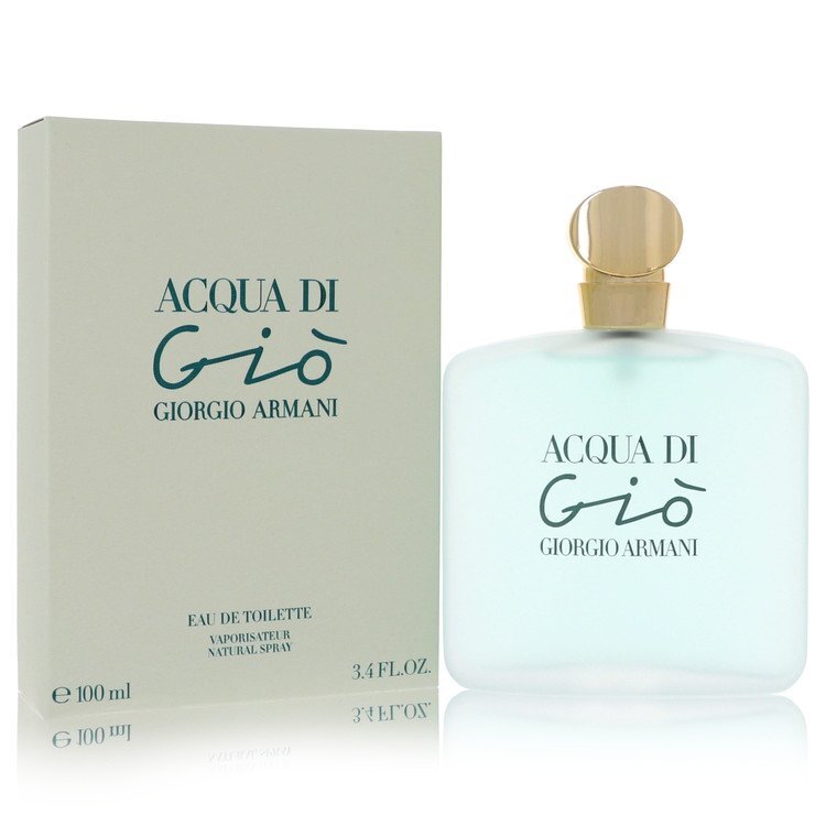 Acqua Di Gio by Giorgio Armani Eau De Toilette Spray 3.3 oz (Women) - Scarvesnthangs