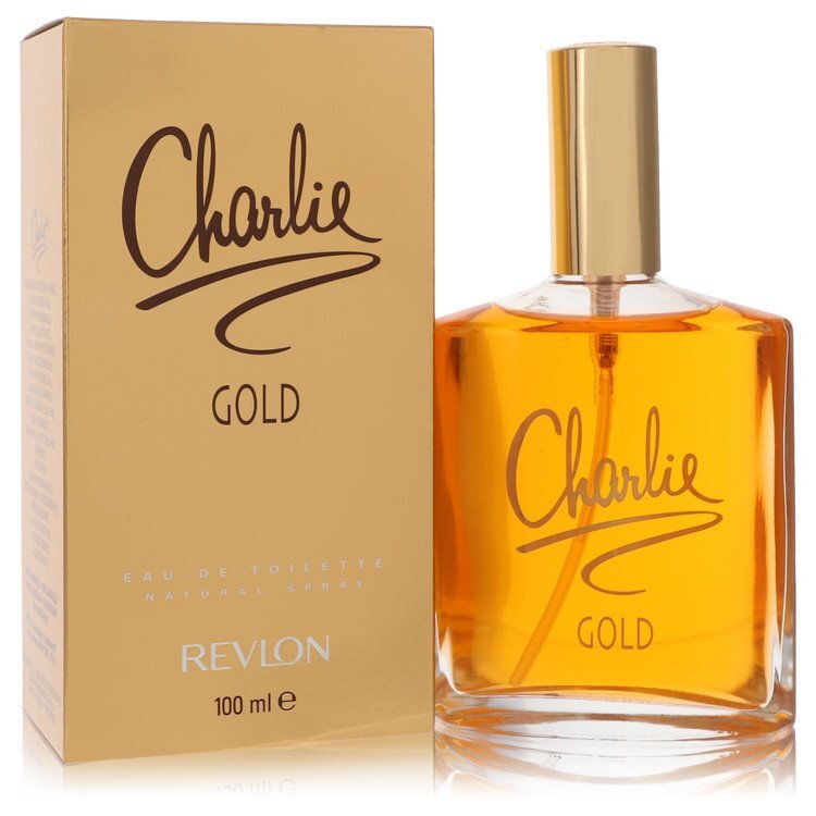 Charlie Gold by Revlon Eau De Toilette Spray 3.3 oz (Women) - Scarvesnthangs