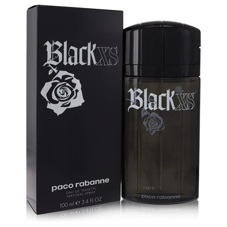 Black XS by Paco Rabanne Eau De Toilette Spray 3.4 oz (Men) - Scarvesnthangs