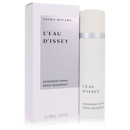 L'EAU D'ISSEY (issey Miyake) by Issey Miyake Deodorant Spray 3.3 oz (Women) - Scarvesnthangs