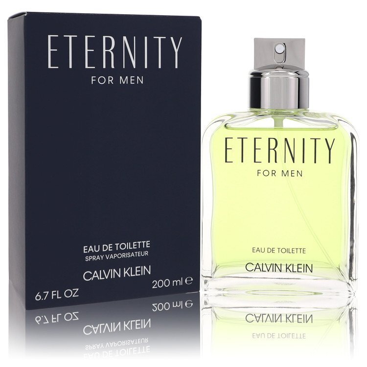 ETERNITY by Calvin Klein Eau De Toilette Spray 6.7 oz (Men) - Scarvesnthangs