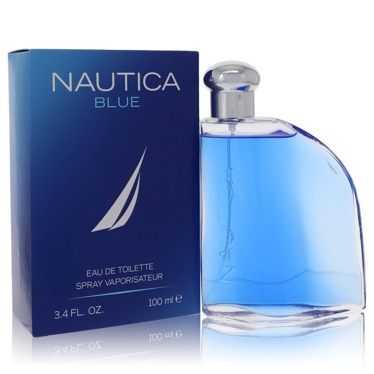 NAUTICA BLUE by Nautica Eau De Toilette Spray 3.4 oz (Men) - Scarvesnthangs