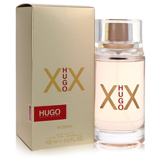 Hugo XX by Hugo Boss Eau De Toilette Spray 3.4 oz (Women) - Scarvesnthangs