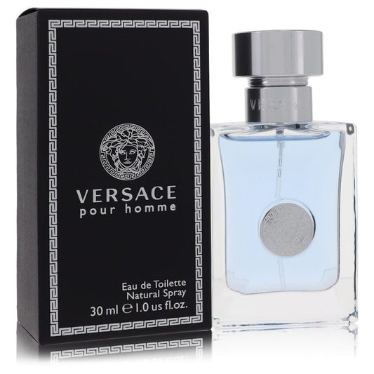 Versace Pour Homme by Versace Eau De Toilette Spray 1 oz (Men) - Scarvesnthangs