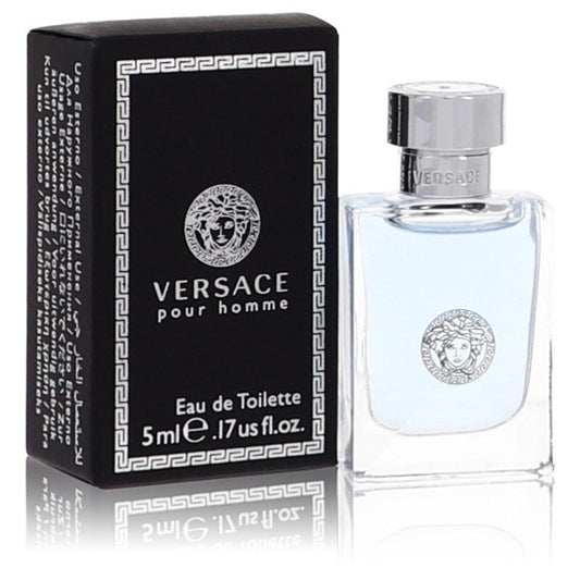 Versace Pour Homme by Versace Mini EDT .17 oz (Men) - Scarvesnthangs