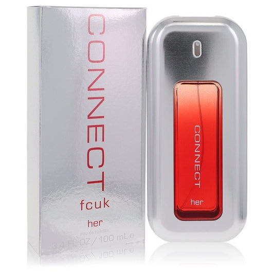 Fcuk Connect by French Connection Eau De Toilette Spray 3.4 oz (Women) - Scarvesnthangs