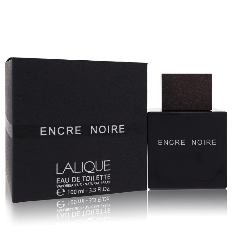 Encre Noire by Lalique Eau De Toilette Spray 3.4 oz (Men) - Scarvesnthangs