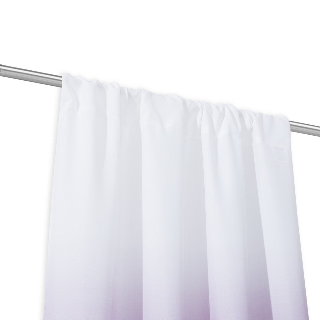 Set of Two 84"  Purple Ombre Window Curtain Panels - Scarvesnthangs