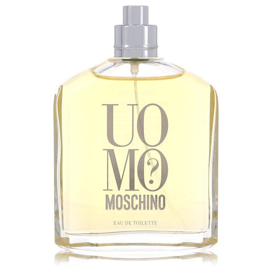 Uomo Moschino by Moschino Eau De Toilette Spray (Tester) 4.2 oz (Men) - Scarvesnthangs