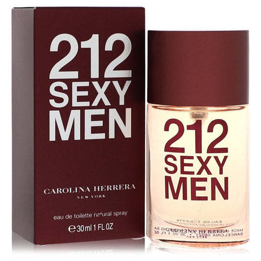 212 Sexy by Carolina Herrera Eau De Toilette Spray 1 oz (Men) - Scarvesnthangs