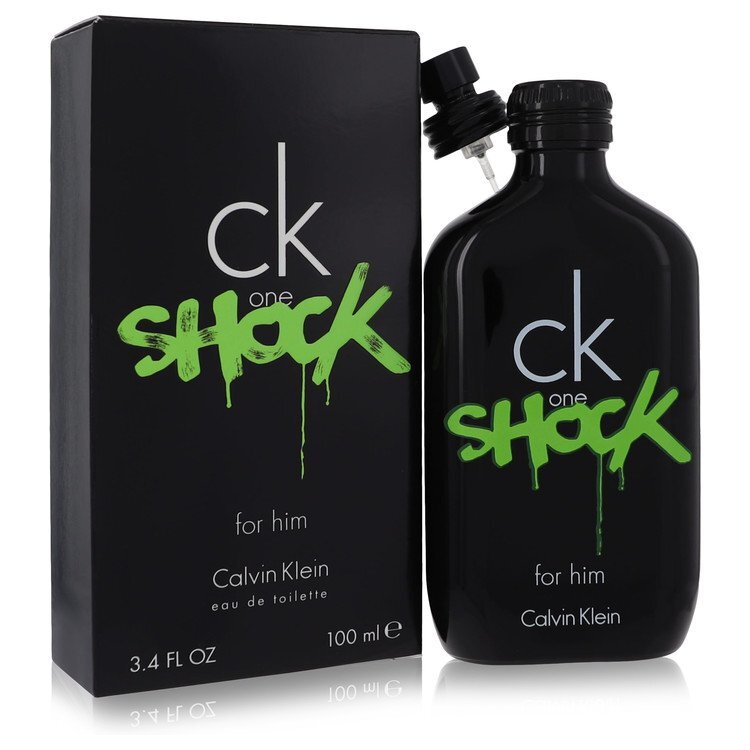 CK One Shock by Calvin Klein Eau De Toilette Spray 3.4 oz (Men) - Scarvesnthangs