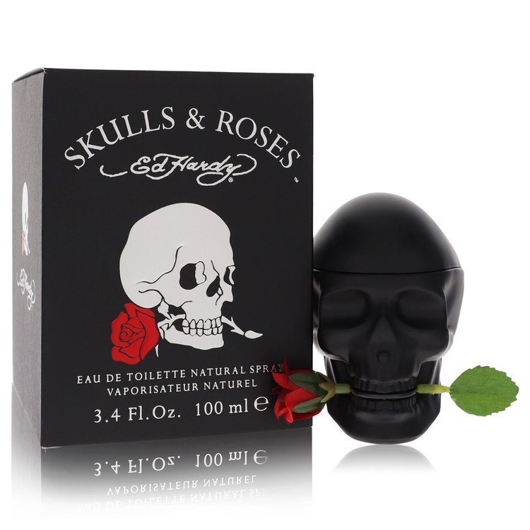 Skulls & Roses by Christian Audigier Eau De Toilette Spray 3.4 oz (Men) - Scarvesnthangs