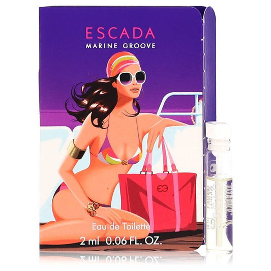 Escada Marine Groove by Escada Vial (sample) .06 oz (Women) - Scarvesnthangs