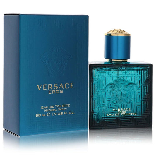 Versace Eros by Versace Eau De Toilette Spray 1.7 oz (Men) - Scarvesnthangs