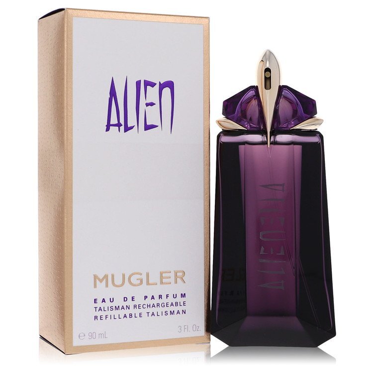 Alien by Thierry Mugler Eau De Parfum Refillable Spray 3 oz (Women) - Scarvesnthangs