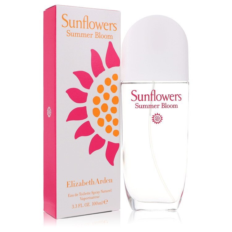 Sunflowers Summer Bloom by Elizabeth Arden Eau De Toilette Spray 3.3 oz (Women) - Scarvesnthangs