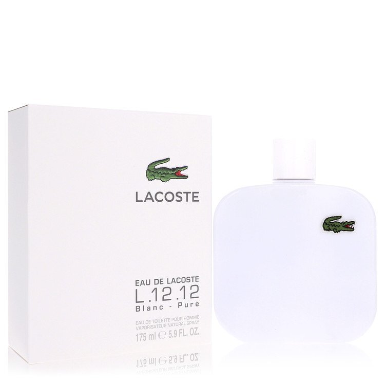 Lacoste Eau De Lacoste L.12.12 Blanc by Lacoste Eau De Toilette Spray 5.9 oz (Men) - Scarvesnthangs
