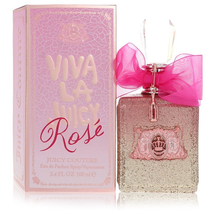 Viva La Juicy Rose by Juicy Couture Eau De Parfum Spray 3.4 oz (Women) - Scarvesnthangs