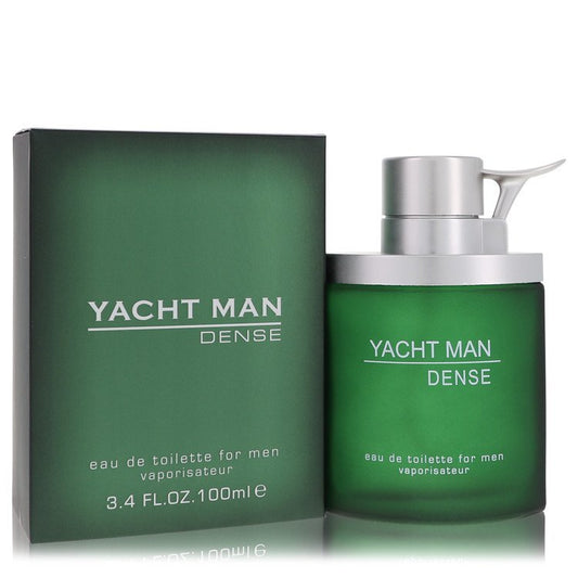 Yacht Man Dense by Myrurgia Eau De Toilette Spray 3.4 oz (Men) - Scarvesnthangs