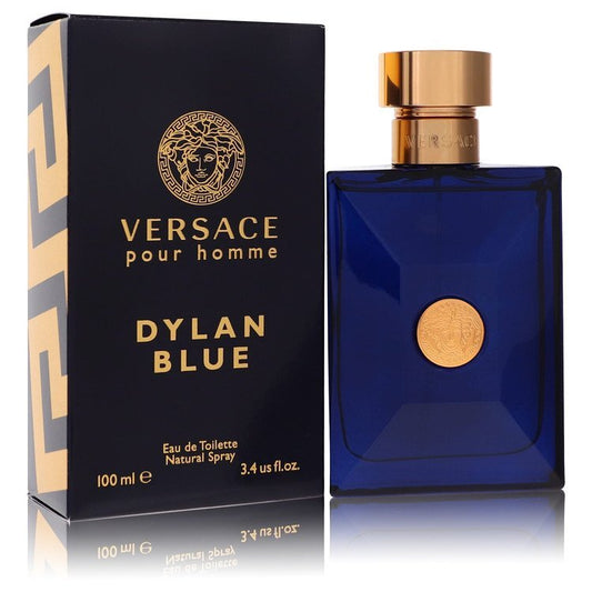 Versace Pour Homme Dylan Blue by Versace Eau De Toilette Spray 3.4 oz (Men) - Scarvesnthangs