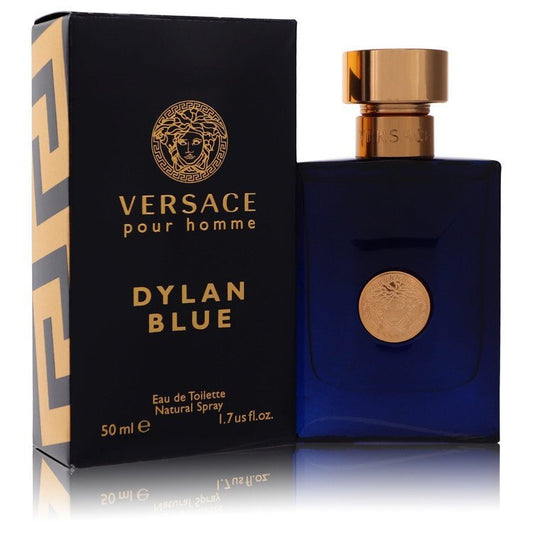 Versace Pour Homme Dylan Blue by Versace Eau De Toilette Spray 1.7 oz (Men) - Scarvesnthangs