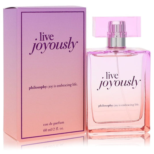 Live Joyously by Philosophy Eau De Parfum Spray 2 oz (Women) - Scarvesnthangs