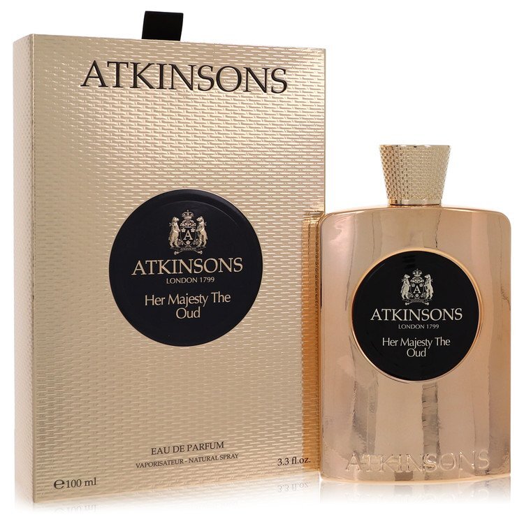 Her Majesty The Oud by Atkinsons Eau De Parfum Spray 3.3 oz (Women) - Scarvesnthangs