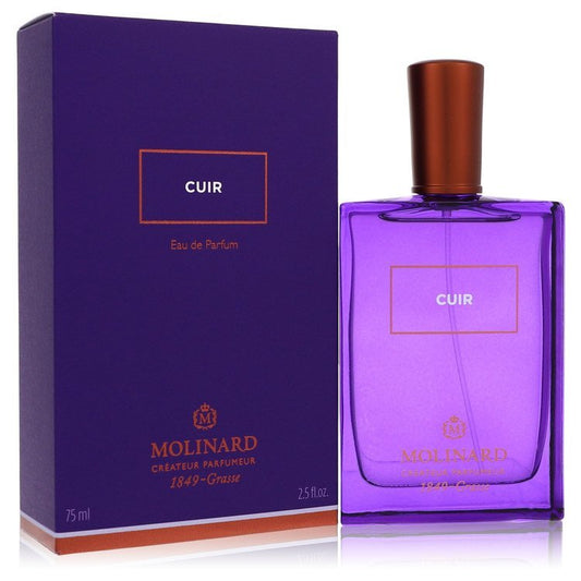 Molinard Cuir by Molinard Eau De Parfum Spray (Unisex) 2.5 oz (Women) - Scarvesnthangs