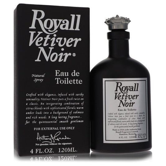 Royall Vetiver Noir by Royall Fragrances Eau de Toilette Spray 4 oz (Men) - Scarvesnthangs