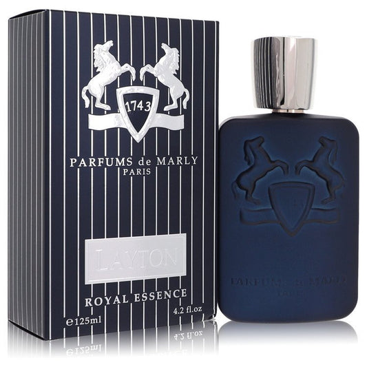 Layton Royal Essence by Parfums De Marly Eau De Parfum Spray 4.2 oz (Men) - Scarvesnthangs