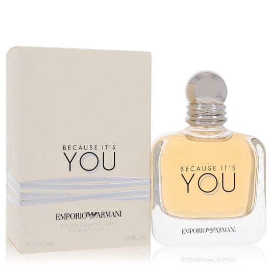 Because It's You by Giorgio Armani Eau De Parfum Spray 3.4 oz (Women) - Scarvesnthangs