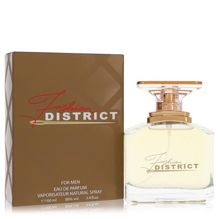 Fashion District by Fashion District Eau De Parfum Spray 3.4 oz (Men) - Scarvesnthangs