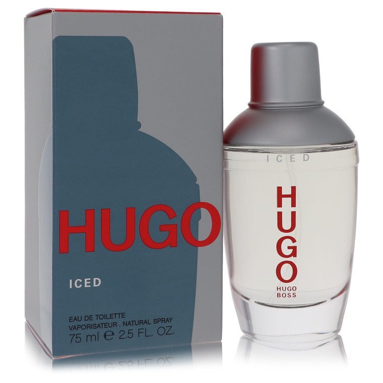 Hugo Iced by Hugo Boss Eau De Toilette Spray 2.5 oz (Men) - Scarvesnthangs