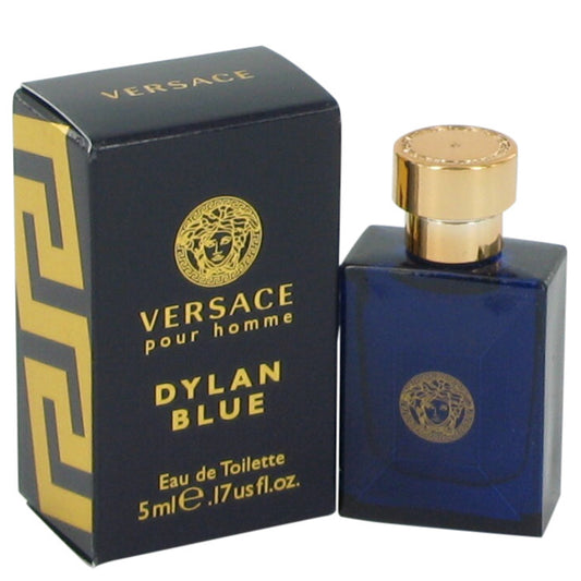 Versace Pour Homme Dylan Blue by Versace Mini EDT .17 oz (Men) - Scarvesnthangs